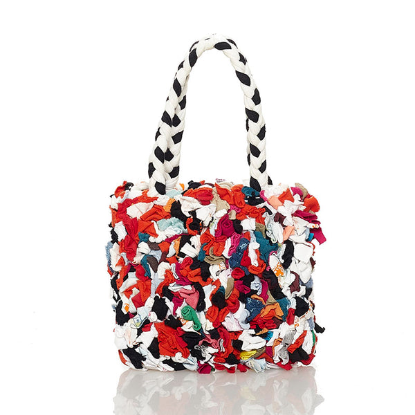 マークジェイコブス ハンドバッグ マルチカラー コットン レディース MARC JACOBS 【中古】