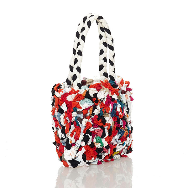 マークジェイコブス ハンドバッグ マルチカラー コットン レディース MARC JACOBS 【中古】