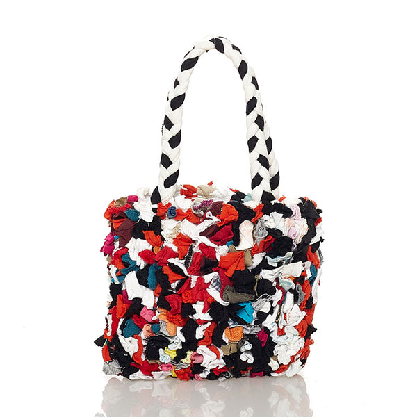 マークジェイコブス ハンドバッグ マルチカラー コットン レディース MARC JACOBS 【中古】