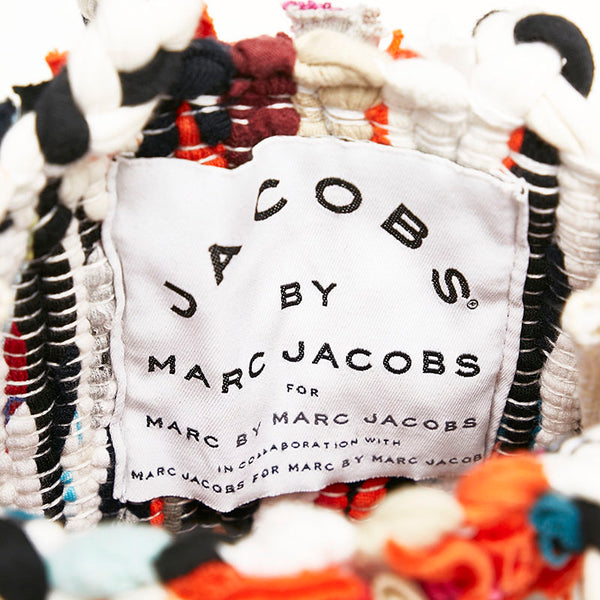 マークジェイコブス ハンドバッグ マルチカラー コットン レディース MARC JACOBS 【中古】