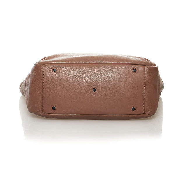 ダニエル&ボブ ハンドバッグ ショルダーバッグ 2WAY ブラウン レザー レディース Daniel&Bob 【中古】
