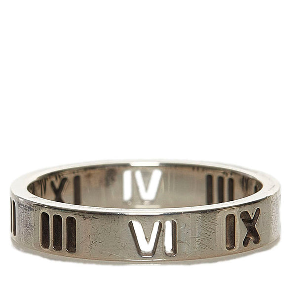 ティファニー アトラスリング リング 指輪 SV925 シルバー レディース TIFFANY&Co. 【中古】