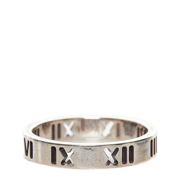 ティファニー アトラスリング リング 指輪 SV925 シルバー レディース TIFFANY&Co. 【中古】