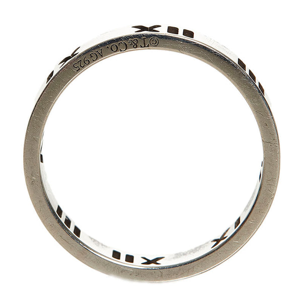 ティファニー アトラスリング リング 指輪 SV925 シルバー レディース TIFFANY&Co. 【中古】