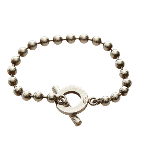 グッチ ボールチェーン ブレスレット 010294 09840 0006 シルバー スターリングシルバー レディース GUCCI 【中古】