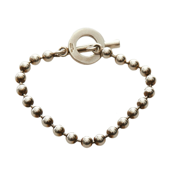 グッチ ボールチェーン ブレスレット 010294 09840 0006 シルバー スターリングシルバー レディース GUCCI 【中古】