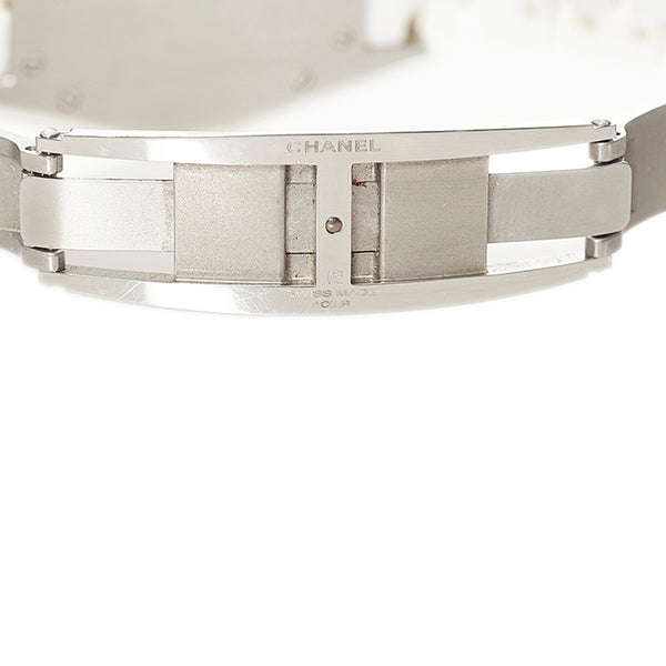 シャネル J12 腕時計 H1007 自動巻き ホワイト文字盤 ステンレス ホワイトセラミック メンズ CHANEL 【中古】