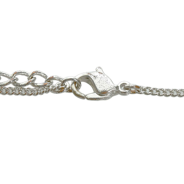 ディオール ネックレス シルバー メタル レディース Dior 【中古】
