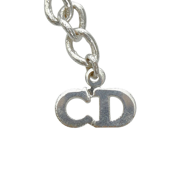 ディオール ネックレス シルバー メタル レディース Dior 【中古】