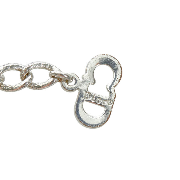 ディオール ネックレス シルバー メタル レディース Dior 【中古】