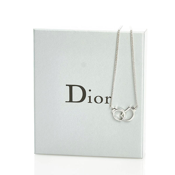 ディオール ネックレス シルバー メタル レディース Dior 【中古】