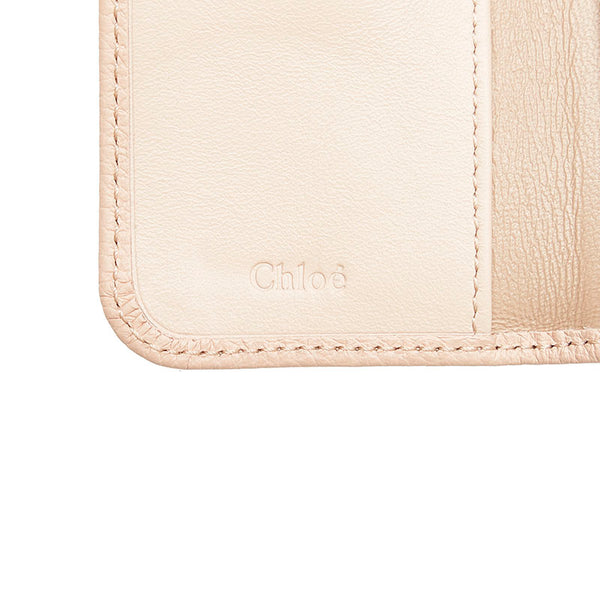 クロエ インディ 6連 キーケース ピンク レザー レディース Chloe 【中古】