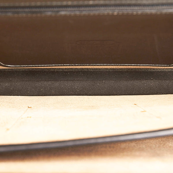 コーチ ビジネスバッグ ブラック レザー メンズ COACH 【中古】