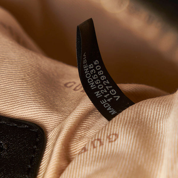 ゲス ハンドバッグ ホワイト ブラック レザー レディース Guess 【中古】