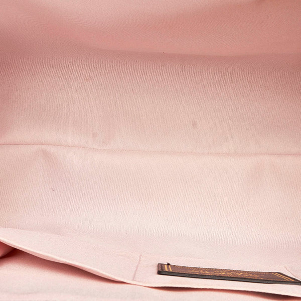 サマンサベガ トートバッグ ブラック レザー レディース Samantha Vega 【中古】