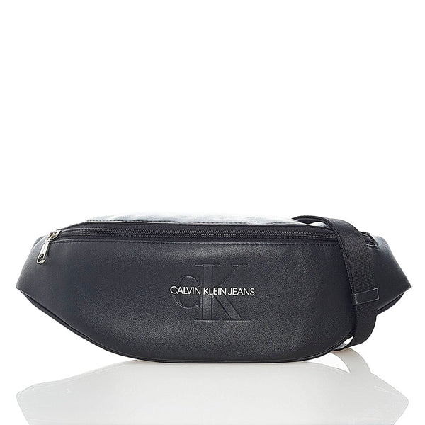 カルバンクラインジーンズ ウエストバッグ ボディバッグ ブラック ポリエステル メンズ Calvin klein Jeans 【中古】