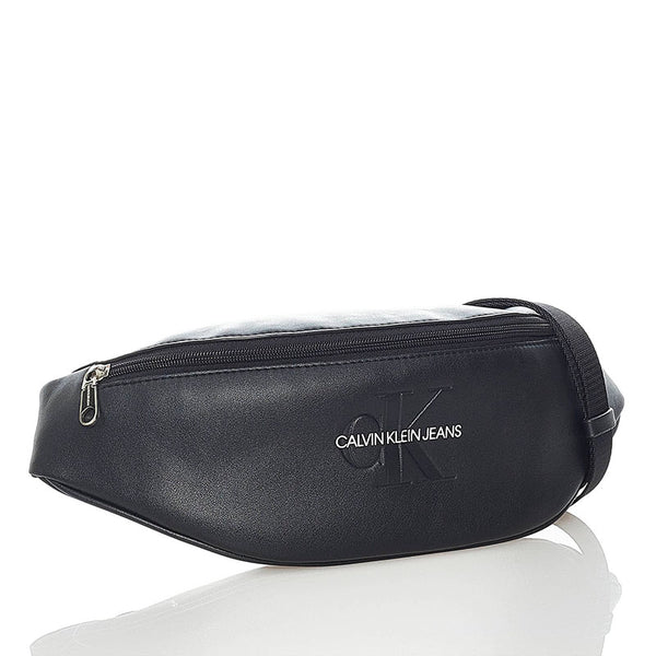 カルバンクラインジーンズ ウエストバッグ ボディバッグ ブラック ポリエステル メンズ Calvin klein Jeans 【中古】