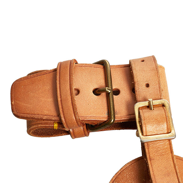 ルイ ヴィトン ポワニエ ネームタグ 2点セット ベージュ ヌメ革 レディース LOUIS VUITTON 【中古】