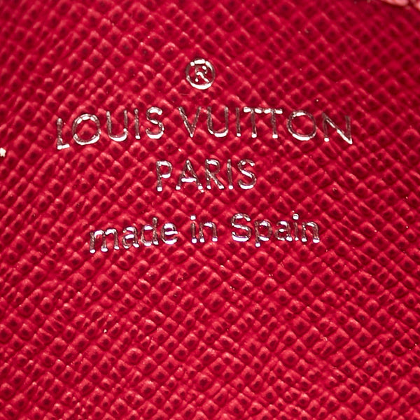 ルイ ヴィトン エピ ポルトカルト サーンプル カードケース パスケース M60327 フューシャ レッド レザー レディース LOUIS VUITTON 【中古】