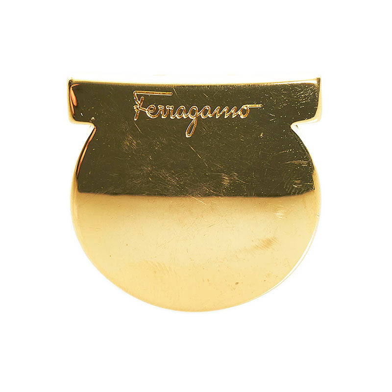 サルヴァトーレフェラガモ ガンチーニ スカーフリング ゴールド メッキ レディース Salvatore Ferragamo 【中古】
