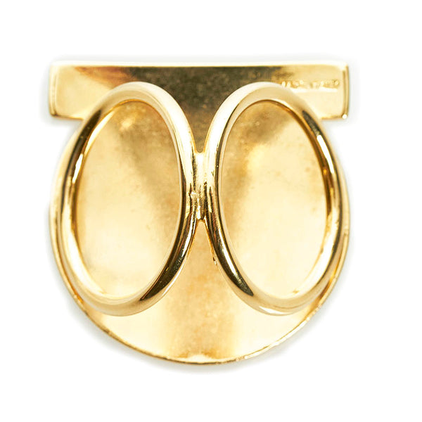 サルヴァトーレフェラガモ ガンチーニ スカーフリング ゴールド メッキ レディース Salvatore Ferragamo 【中古】