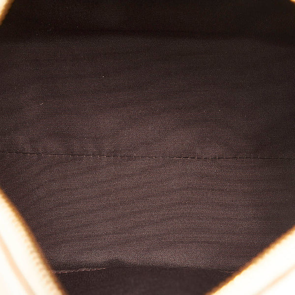 コーチ シグネチャー ハンドバッグ ショルダーバッグ 2WAY F58312 ベージュ ホワイト PVC レザー レディース COACH 【中古】