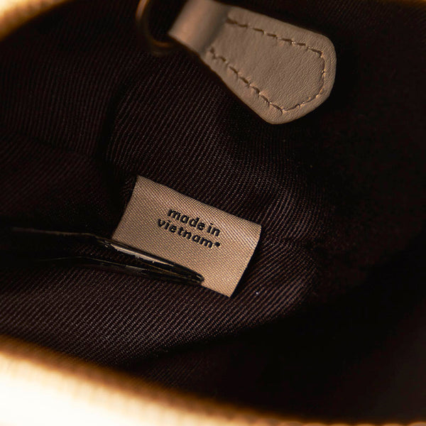 コーチ シグネチャー ハンドバッグ ショルダーバッグ 2WAY F58312 ベージュ ホワイト PVC レザー レディース COACH 【中古】