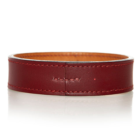 エルメス プールトゥール バングル ボルドー カーフ レディース HERMES 【中古】