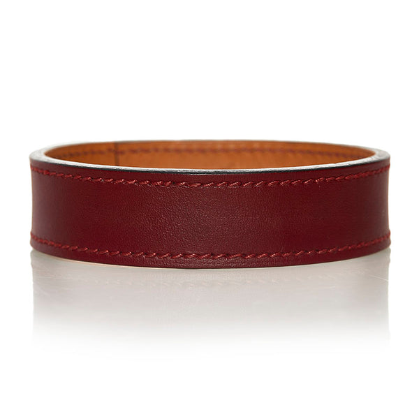 エルメス プールトゥール バングル ボルドー カーフ レディース HERMES 【中古】