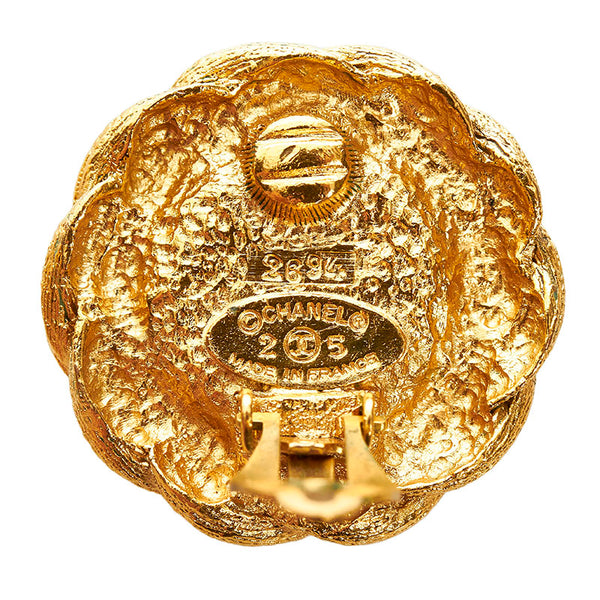 シャネル イヤリング ゴールド メッキ フェイクパール レディース CHANEL 【中古】