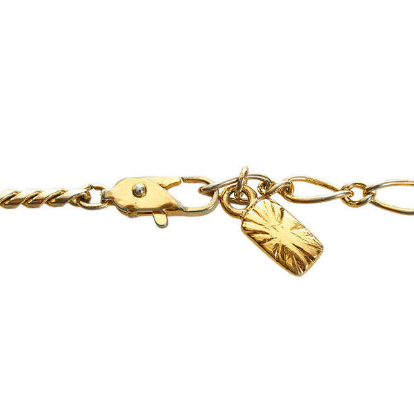 サンローラン ネックレス ゴールド メッキ レディース SAINT LAURENT 【中古】