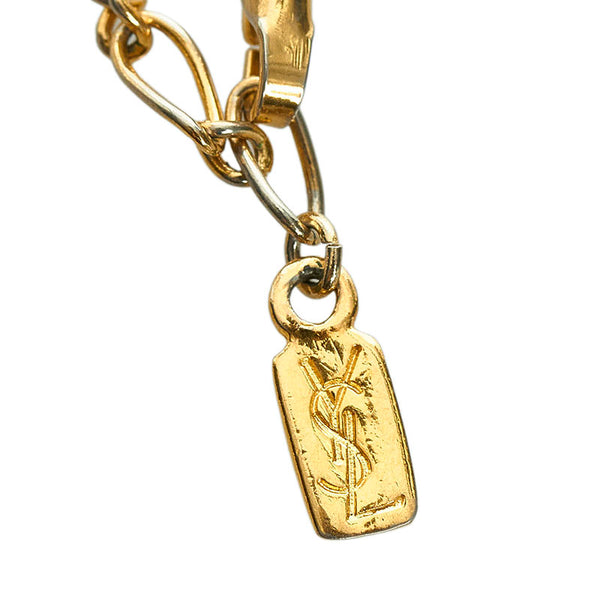 サンローラン ネックレス ゴールド メッキ レディース SAINT LAURENT 【中古】