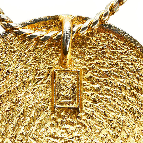 サンローラン ネックレス ゴールド メッキ レディース SAINT LAURENT 【中古】