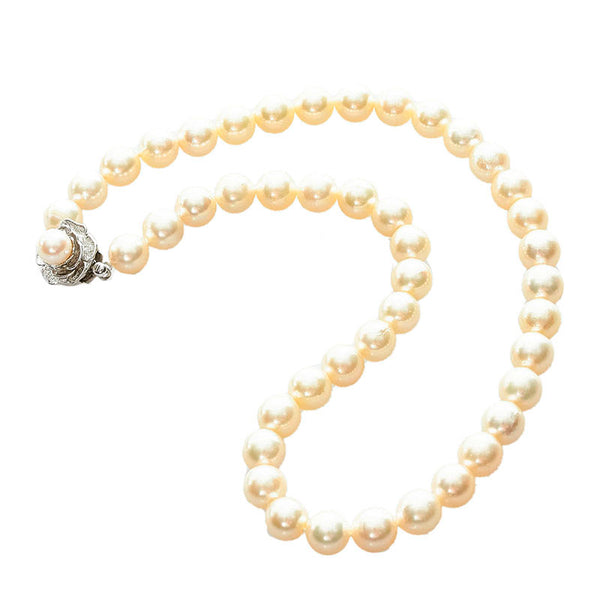 SV パール9～9.5mm ネックレス レディース 【中古】