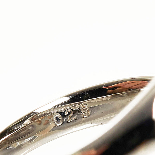Pt900 プラチナ パール11.5mm ダイヤ0.29ct リング 指輪 レディース 14号 【中古】