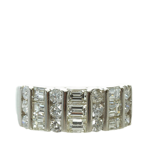 Pt900 プラチナ ダイヤ1.50ct リング 指輪 レディース 11.5号 【中古】