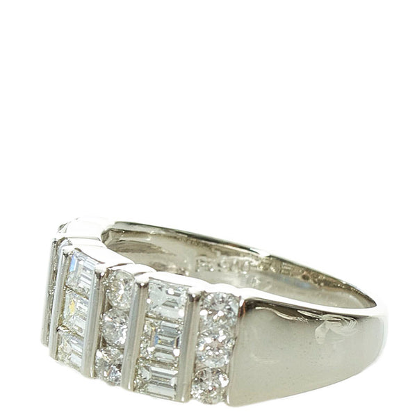 Pt900 プラチナ ダイヤ1.50ct リング 指輪 レディース 11.5号 【中古】