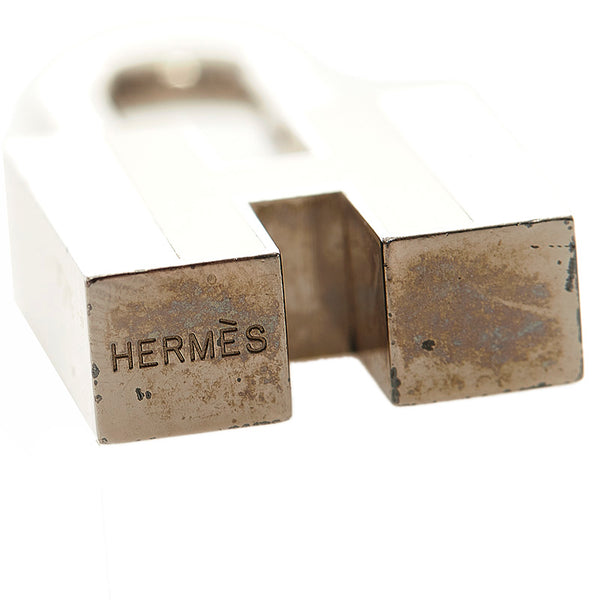 エルメス Ｈモチーフ カデナ シルバー メタル レディース HERMES 【中古】