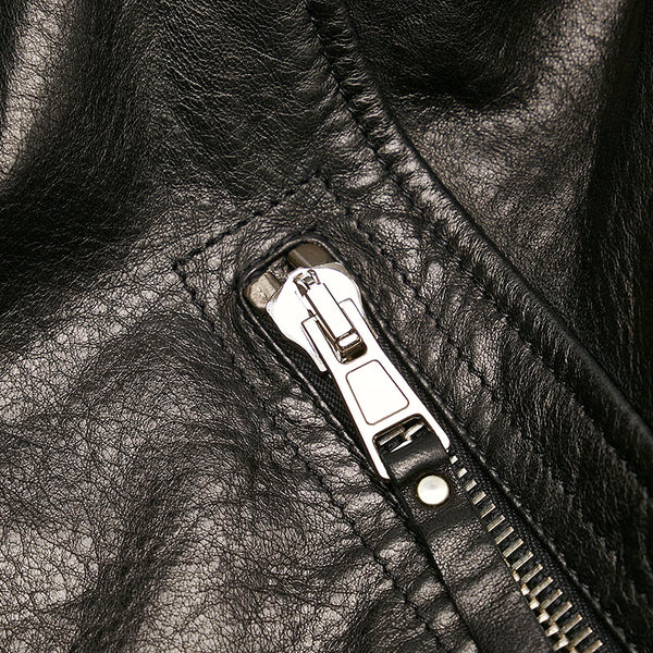 バレンシアガ ダブルライダースジャケット 256302 TCH99 ブラック ラムスキン レディース BALENCIAGA 【中古】