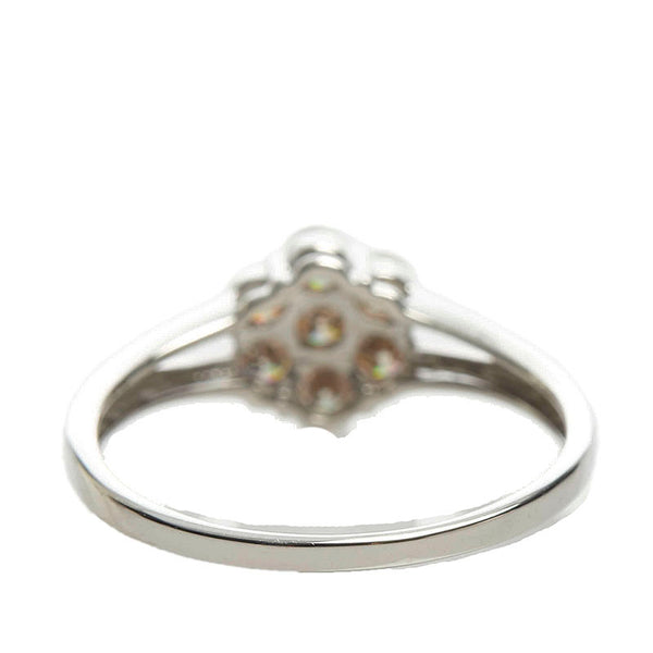 Pt900 プラチナ ダイヤ0.50ct リング 指輪 レディース 14号 【中古】