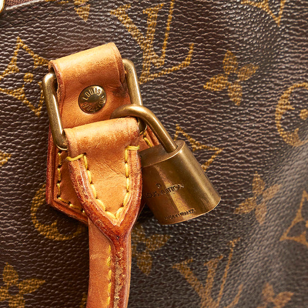 ルイ ヴィトン モノグラム アルマ ハンドバッグ M51130 ブラウン PVC レザー レディース LOUIS VUITTON 【中古】