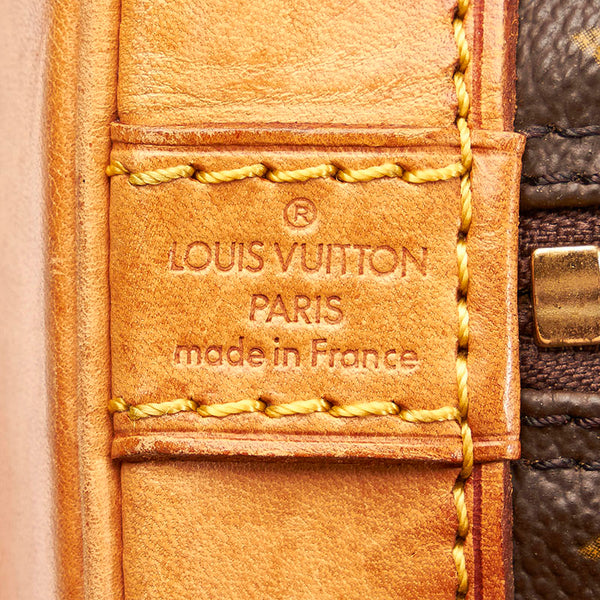 ルイ ヴィトン モノグラム アルマ ハンドバッグ M51130 ブラウン PVC レザー レディース LOUIS VUITTON 【中古】