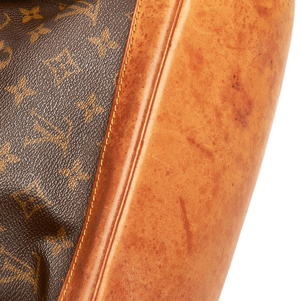 ルイ ヴィトン モノグラム モンスリMM リュック バックパック M51136 ブラウン PVC レザー レディース LOUIS VUITTON 【中古】