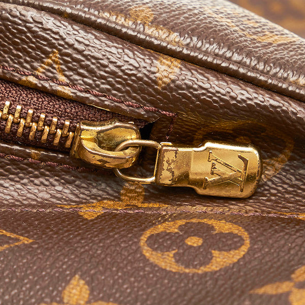 ルイ ヴィトン モノグラム モンスリMM リュック バックパック M51136 ブラウン PVC レザー レディース LOUIS VUITTON 【中古】