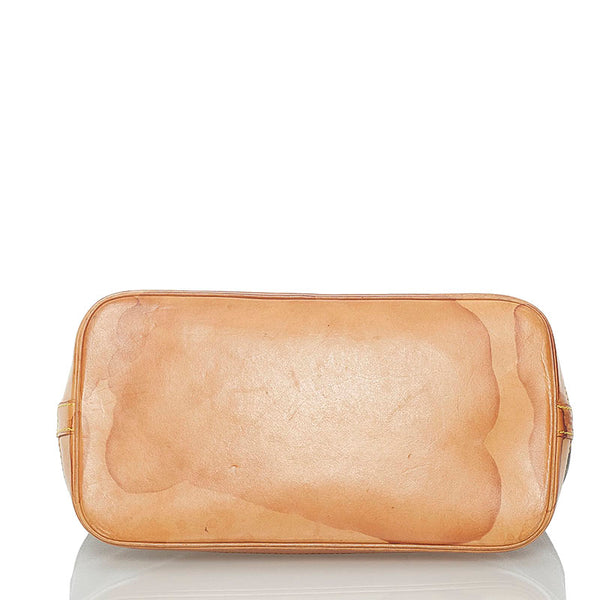 ルイ ヴィトン モノグラム アルマ ハンドバッグ M51130 ブラウン PVC レザー レディース LOUIS VUITTON 【中古】