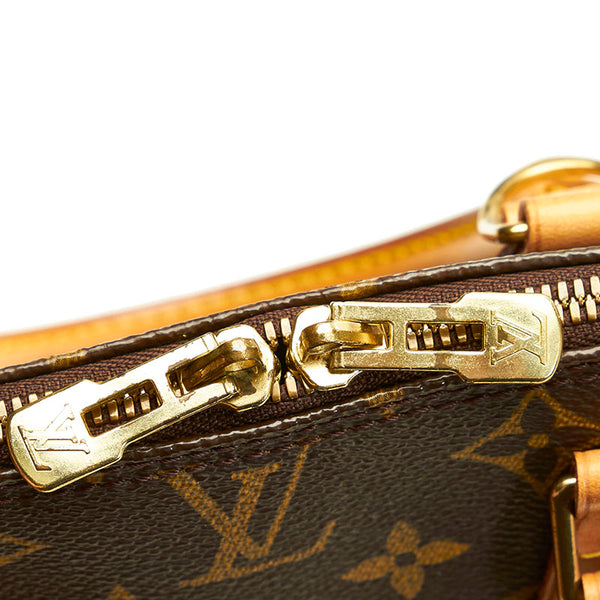 ルイ ヴィトン モノグラム アルマ ハンドバッグ M51130 ブラウン PVC レザー レディース LOUIS VUITTON 【中古】