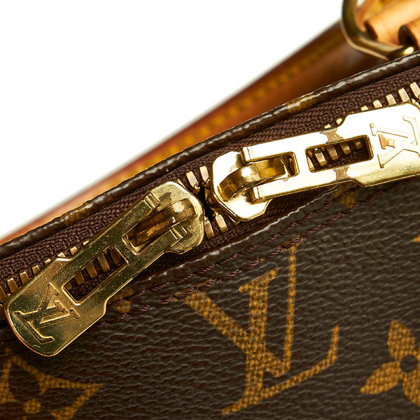 ルイ ヴィトン モノグラム アルマ ハンドバッグ M51130 ブラウン PVC レザー レディース LOUIS VUITTON 【中古】