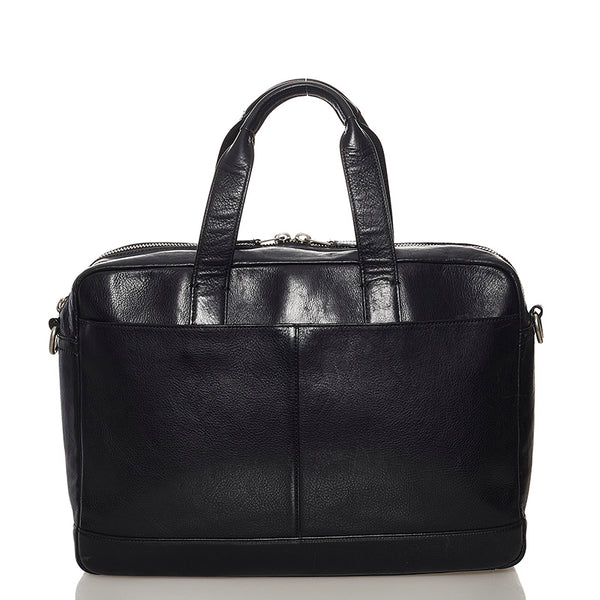コーチ ビジネスバッグ ショルダーバッグ 2WAY ブラック レザー メンズ COACH 【中古】