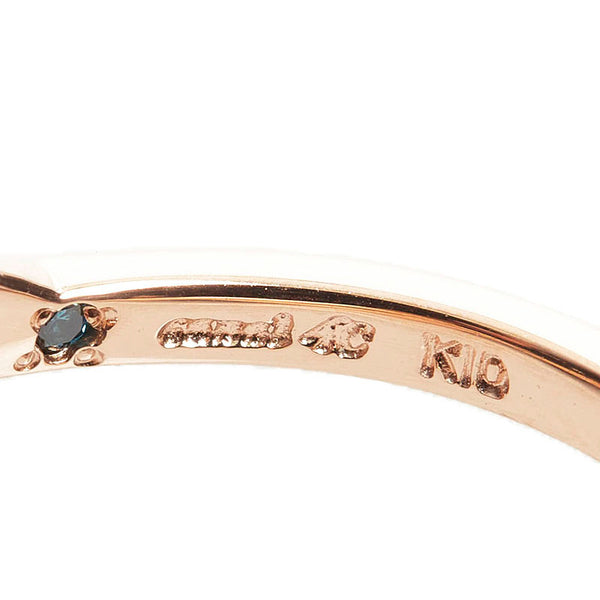 カナルヨンドシー K10PG ピンクゴールド ダイヤ リング 指輪 レディース canal4℃ 7号 【中古】