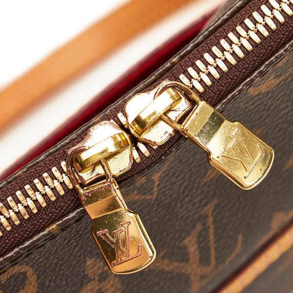 ルイ ヴィトン モノグラム クーサン GM ショルダーバッグ M51141 ブラウン PVC レザー レディース LOUIS VUITTON 【中古】